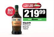 Klipdrift Premium Brandy-750ml