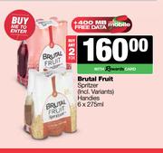 Brutal Fruit Spritzer Handies-For 2 x 6 x 275ml