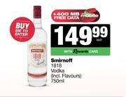 Smirnoff 1818 Vodka-750ml
