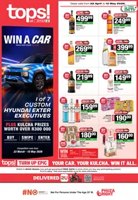 TOPS at SPAR : Win A Car (23 April - 10 May 2026)