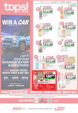 TOPS at SPAR : Win A Car (23 April - 10 May 2026), page 1
