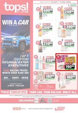 TOPS at SPAR : Win A Car (23 April - 10 May 2026), page 1
