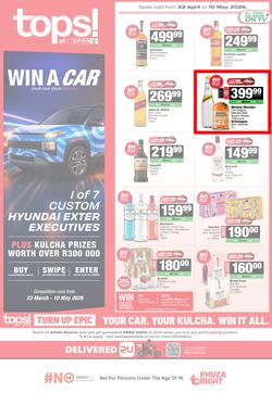 TOPS at SPAR : Win A Car (23 April - 10 May 2026), page 1