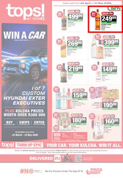 TOPS at SPAR : Win A Car (23 April - 10 May 2026), page 1