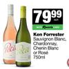 Ken Forrester Sauvignon Blanc, Chardonnay, Chenin Blanc Or Rose-750ml
