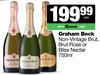 Graham Neck Non Vintage Brut, Brut Rose Or Bliss Nectar-750ml