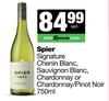 Spier Signature Chenin Blanc,Sauvignon,Chardonnay Or Chardonnay/Pinot Noir-750ml