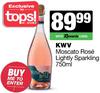 KWV Moscato Rose Lightly Sparkling-750ml