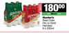 Hunter's Real Cider Dry Or Gold Handies-For 2 x 6 x 330ml