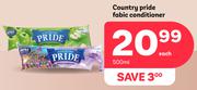 Country Pride Fabric Conditioner-500ml Each
