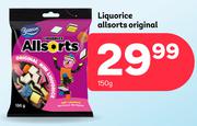Liquorice Allsorts Original-150g
