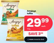 Amajoya Toffee-113g Each