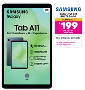 Samsung Galaxy Tab 11 4G LTE Tablet-On 15GB Data