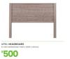 April Bedroom Headboard 1350 x 1800 x 40mm 8-399