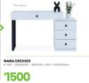 Nara Dresser 985/400 x 405 x 740/605mm 8-494