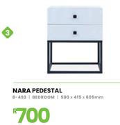 Nara Pedestal 500 x 415 x 605mm 8-493