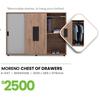 Moreno Bedroom Chest Of Drawers 1630 x 380 x 1175mm 4-047