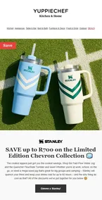 Yuppiechef : Limited Edition Chevron Collection (Request Valid Date From Retailer)