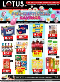 Lotus Fresh Produce / Prayer Goods : Egg-Ceptional Savings (31 March - 12 April 2026)