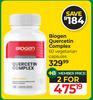 Biogen Quercetin Complex 60 Vegetarian Capsules-For 2
