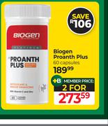 Biogen Proanth Plus 60 Capsules-For 2