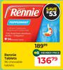 Rennie Tablets 96 Chewable Tablets
