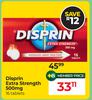 Disprin Extra Strength 500mg 16 Tablets