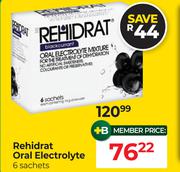 Rehidrat Oral Electrolyte 6 Sachets