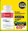 Biogen Multivitamin+ 180 Tablets Value Pack-For 