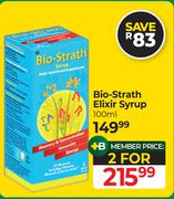 Bio-Strath Elixir Syrup-For 2 x 100ml