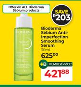 Bioderma Sebium Anti Imperfection Smoothing Serum-30ml