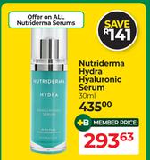 Nutriderma Hydra Hyaluronic Serum-30ml