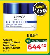 Uriage Age Lift Peel New Skin Night Cream-50ml