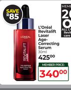 L'Oreal Revitalift Lager Age Correcting Serum-30ml