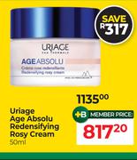 Uriage Age Absolu Redensifying Rosy Cream-50ml