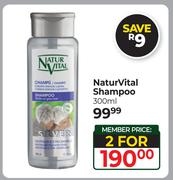 Natur Vital Shampoo-For 2 x 300ml