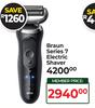Braun Series 7 Electric Shaver