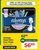 Always Maxi Slim Duo Pads-14/16 Pack