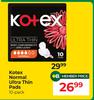 Kotex Normal Ultra Thin Pads-10 Pack