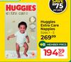 Huggies Extra Care Nappies (Sizes 1-5)-Per Pack