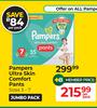 Pampers Ultra Skin Comfort Pants (Size 3-7)-Per Pack