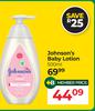 Johnson's Baby Lotion-500ml 