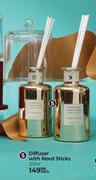 Diffuser With Reed Sticks-125ml
