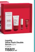 Clarins Loyalty Value Pack Double Serum 50ml 4 Piece-Per Set