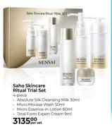 Sensai Saho Skincare Ritual Trial Set 4 Piece-Per Set
