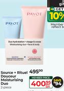 Payot Source + Rituel Douceur Moisturising Duo 2 Piece