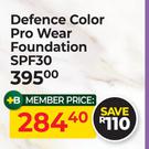 Bionike Defence Color Pro Wear Foundation SPF30