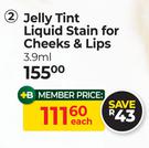Palladio Jelly Tint Liquid Stain For Cheeks & Lips-3.9ml