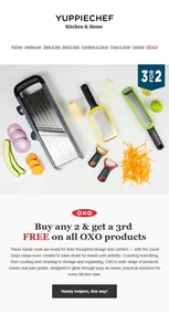 Yuppiechef : 3 For 2 On All OXO Products (Request Valid Date From Retailer)