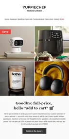 Yuppiechef : Goodbye Full-Price (Request Valid Date From Retailer)